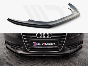 Front Splitter V.1 Audi A6 C7 - Wayside Performance 