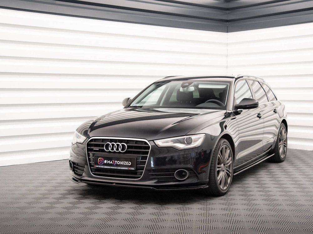 Front Splitter V.1 Audi A6 C7 - Wayside Performance 