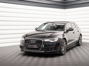 Front Splitter V.1 Audi A6 C7 - Wayside Performance 