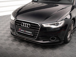 Front Splitter V.1 Audi A6 C7 - Wayside Performance 