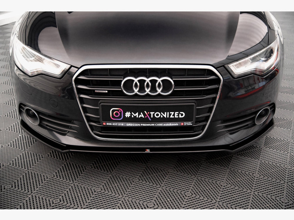 Front Splitter V.1 Audi A6 C7 - Wayside Performance 