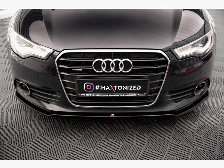Front Splitter V.1 Audi A6 C7 - Wayside Performance 