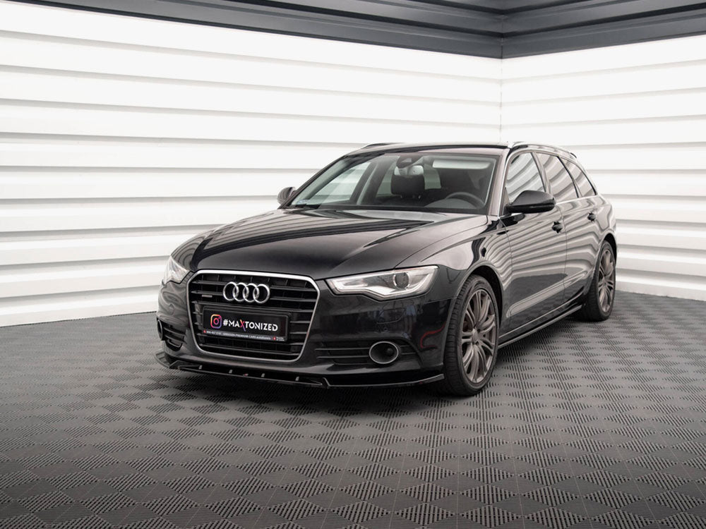 Front Splitter V.2 Audi A6 C7 - Wayside Performance 