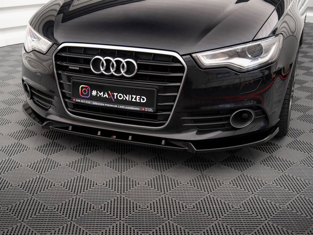 Front Splitter V.2 Audi A6 C7 - Wayside Performance 