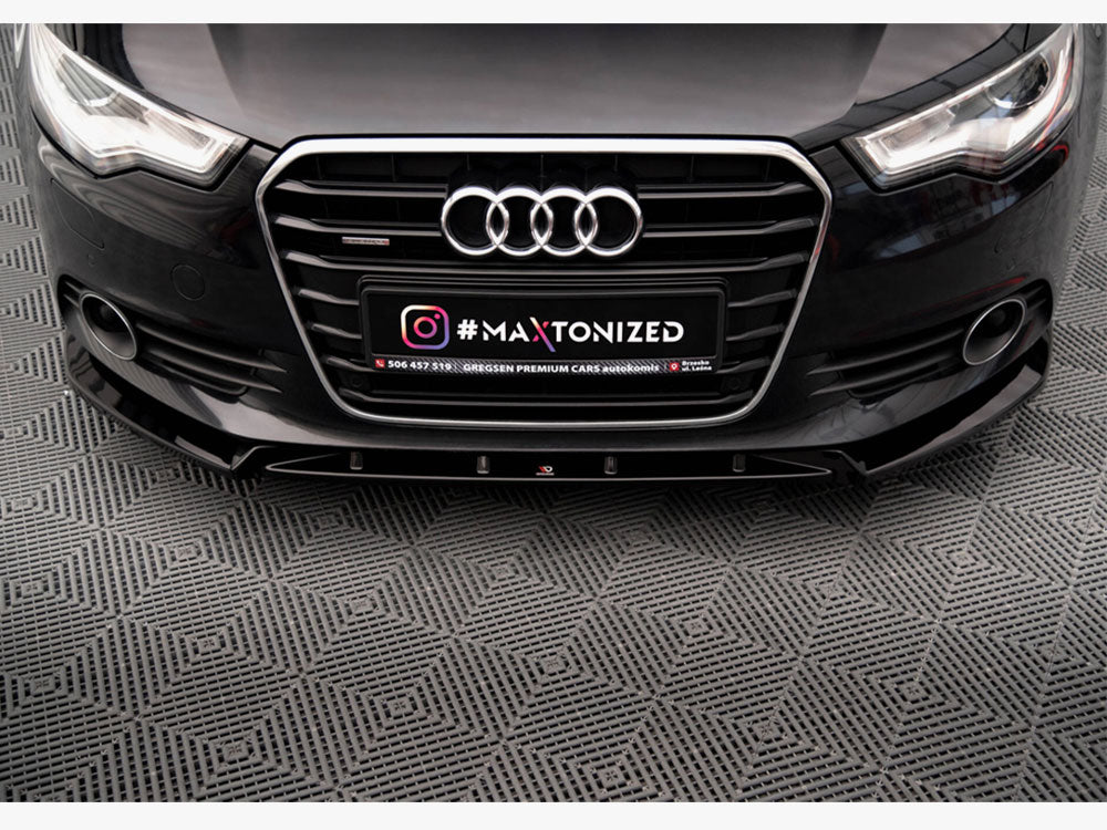 Front Splitter V.2 Audi A6 C7 - Wayside Performance 