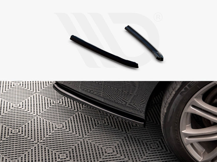 Rear Side Splitters V.2 Audi A6 Avant C7 - Wayside Performance 