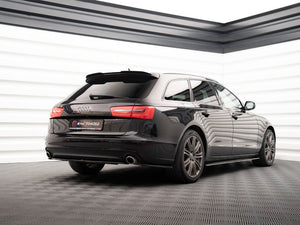 Rear Side Splitters V.2 Audi A6 Avant C7 - Wayside Performance 