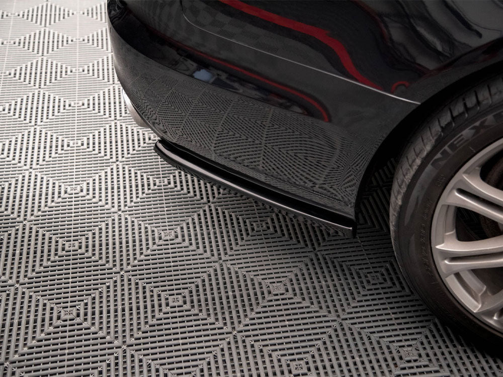 Rear Side Splitters V.2 Audi A6 Avant C7 - Wayside Performance 