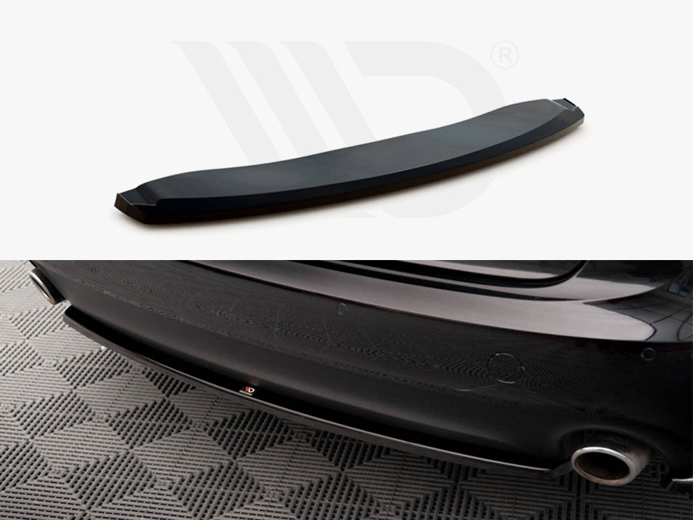 Central Rear Splitter Audi A6 Avant C7 - Wayside Performance 