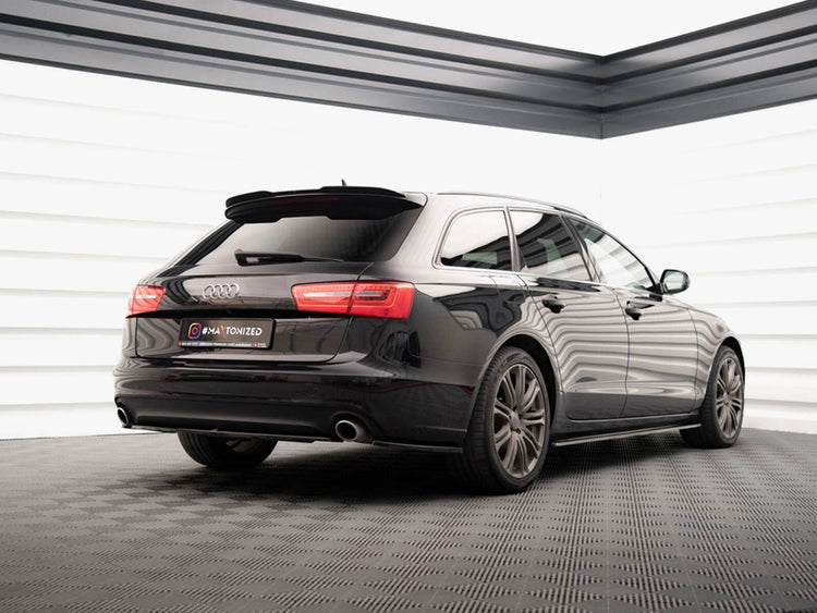 Central Rear Splitter Audi A6 Avant C7 - Wayside Performance 