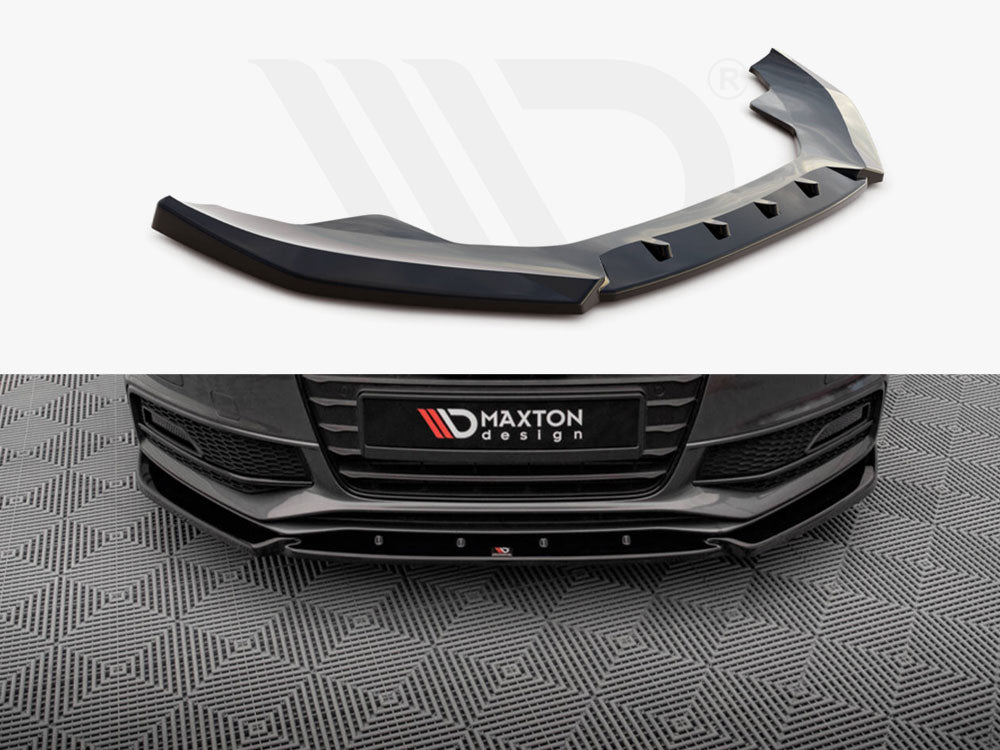Front Splitter V.3 Audi A4 S-Line / S4 B8 Facelift - Wayside Performance 