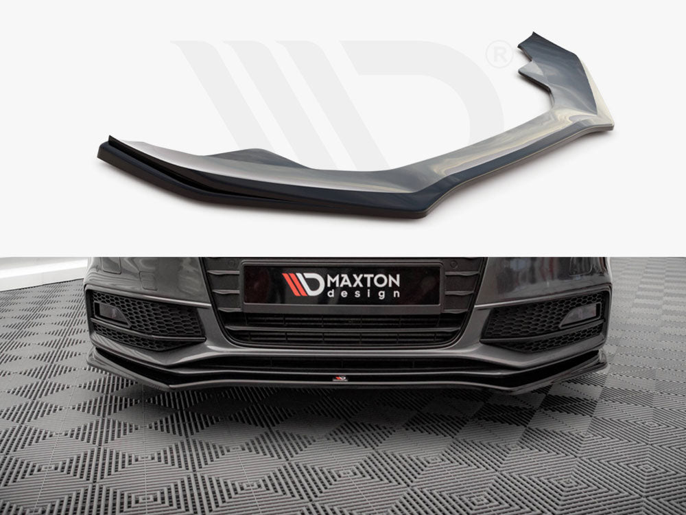 Front Splitter V.4 Audi A4 S-Line / S4 B8 Facelift - Wayside Performance 