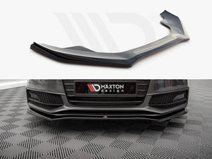 Front Splitter V.4 Audi A4 S-Line / S4 B8 Facelift - Wayside Performance 
