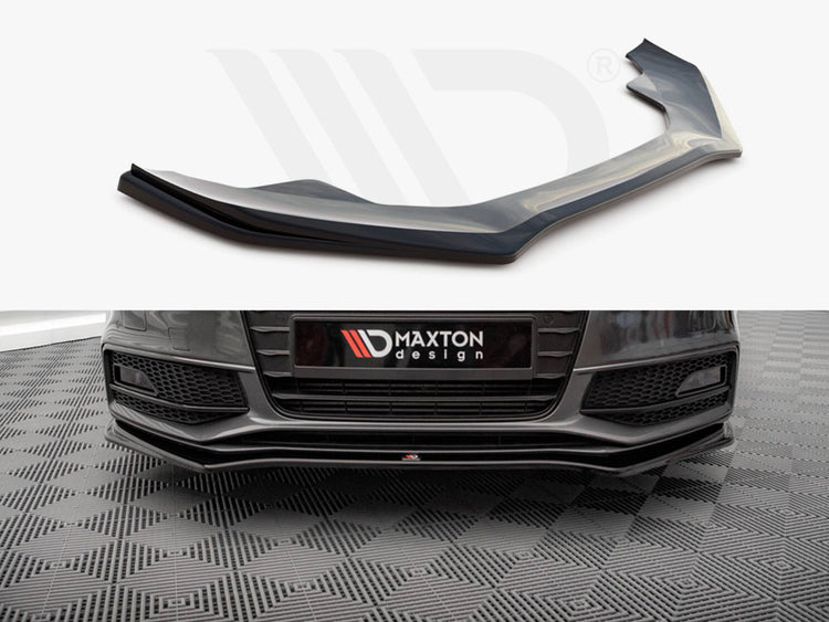 Front Splitter V.4 Audi A4 S-Line / S4 B8 Facelift - Wayside Performance 