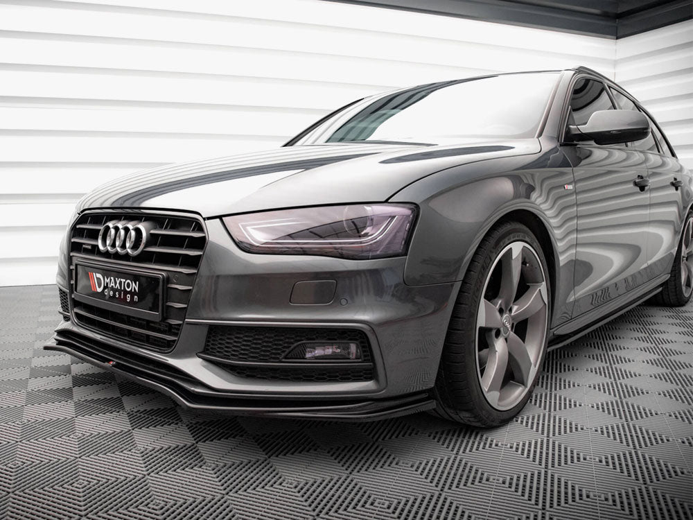 Front Splitter V.4 Audi A4 S-Line / S4 B8 Facelift - Wayside Performance 