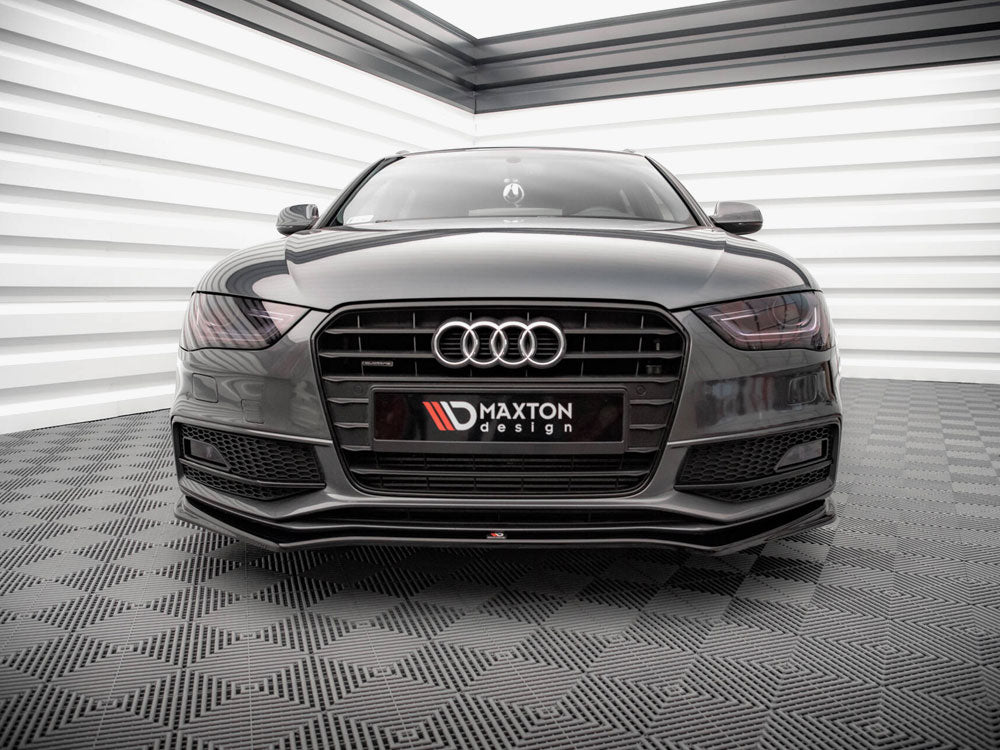 Front Splitter V.4 Audi A4 S-Line / S4 B8 Facelift - Wayside Performance 