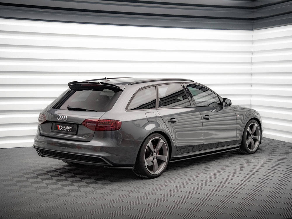 Rear Side Splitters V.2 Audi A4 S-Line Avant B8 Facelift - Wayside Performance 