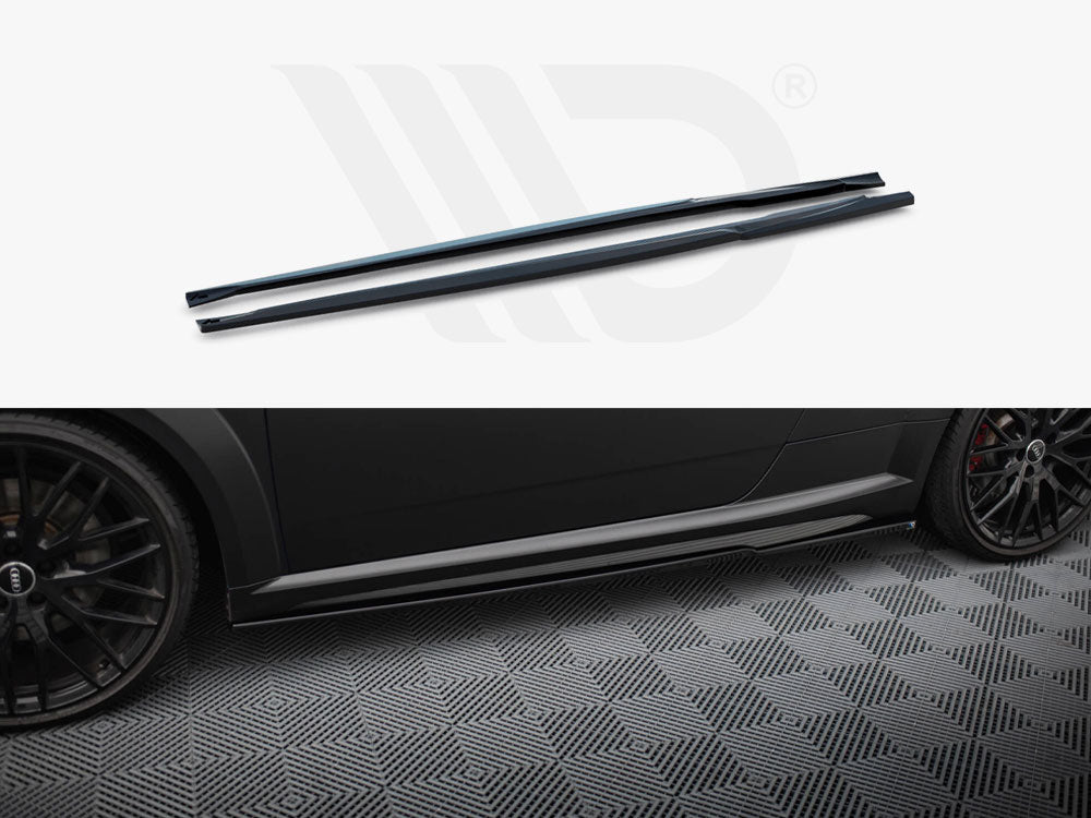 Side Skirts Diffusers Audi TT S 8S Facelift - Wayside Performance 