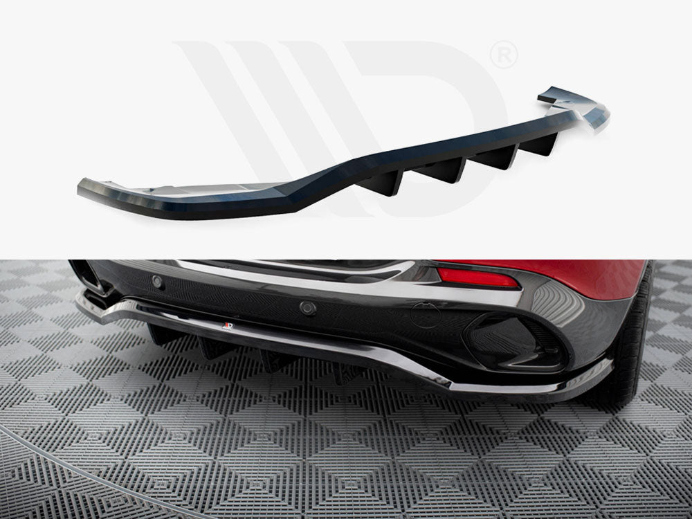 Central Rear Splitter (Vertical Bars) Alfa Romeo Tonale Mk1 - Wayside Performance 