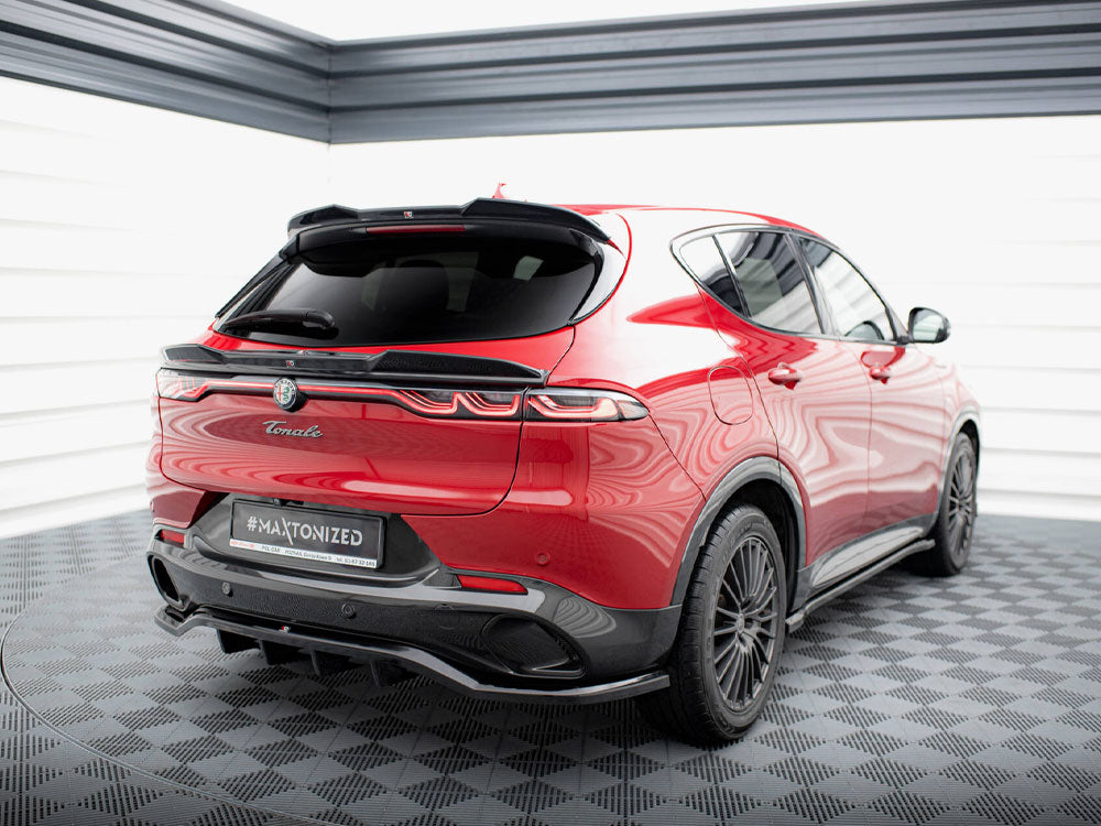 Central Rear Splitter (Vertical Bars) Alfa Romeo Tonale Mk1 - Wayside Performance 