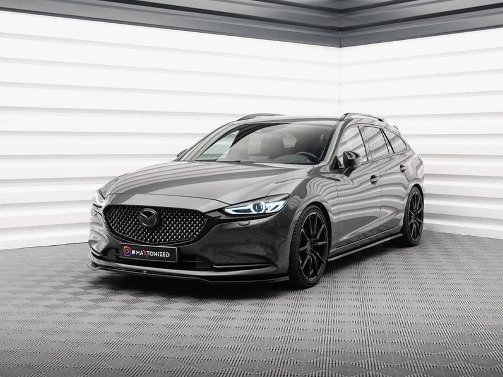 Front Splitter V.1 Mazda 6 Mk3 Facelift - Wayside Performance 