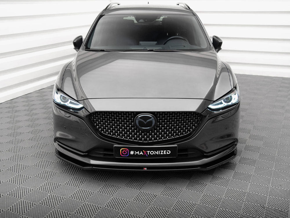 Front Splitter V.1 Mazda 6 Mk3 Facelift - Wayside Performance 