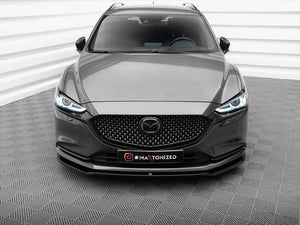 Front Splitter V.1 Mazda 6 Mk3 Facelift - Wayside Performance 