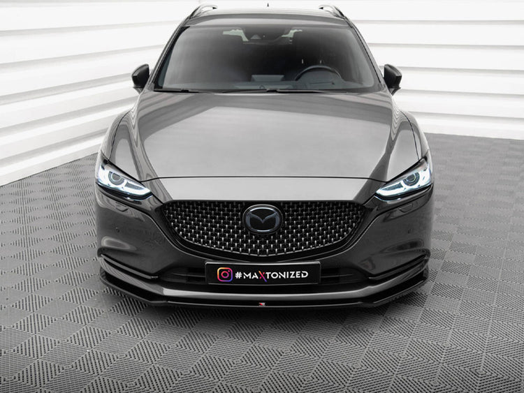 Front Splitter V.1 Mazda 6 Mk3 Facelift - Wayside Performance 