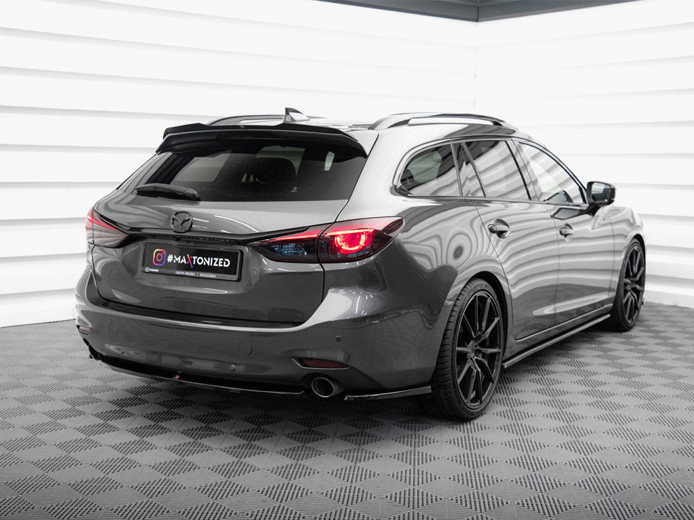 Rear Side Splitters V.1 Mazda 6 Mk3 Facelift - Wayside Performance 