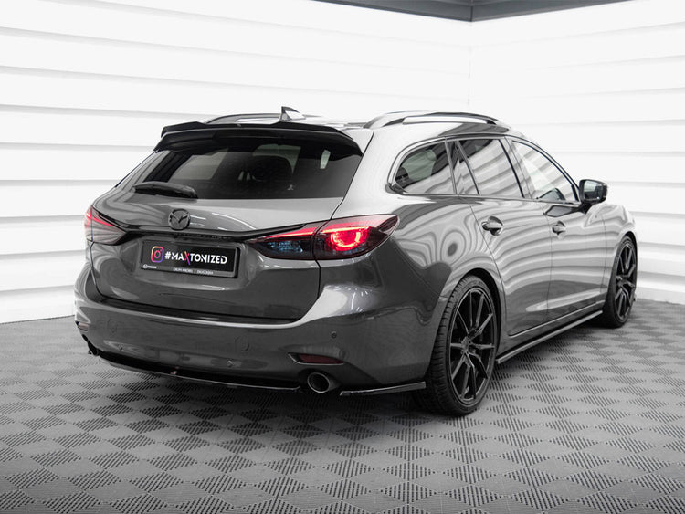 Rear Side Splitters V.1 Mazda 6 Mk3 Facelift - Wayside Performance 