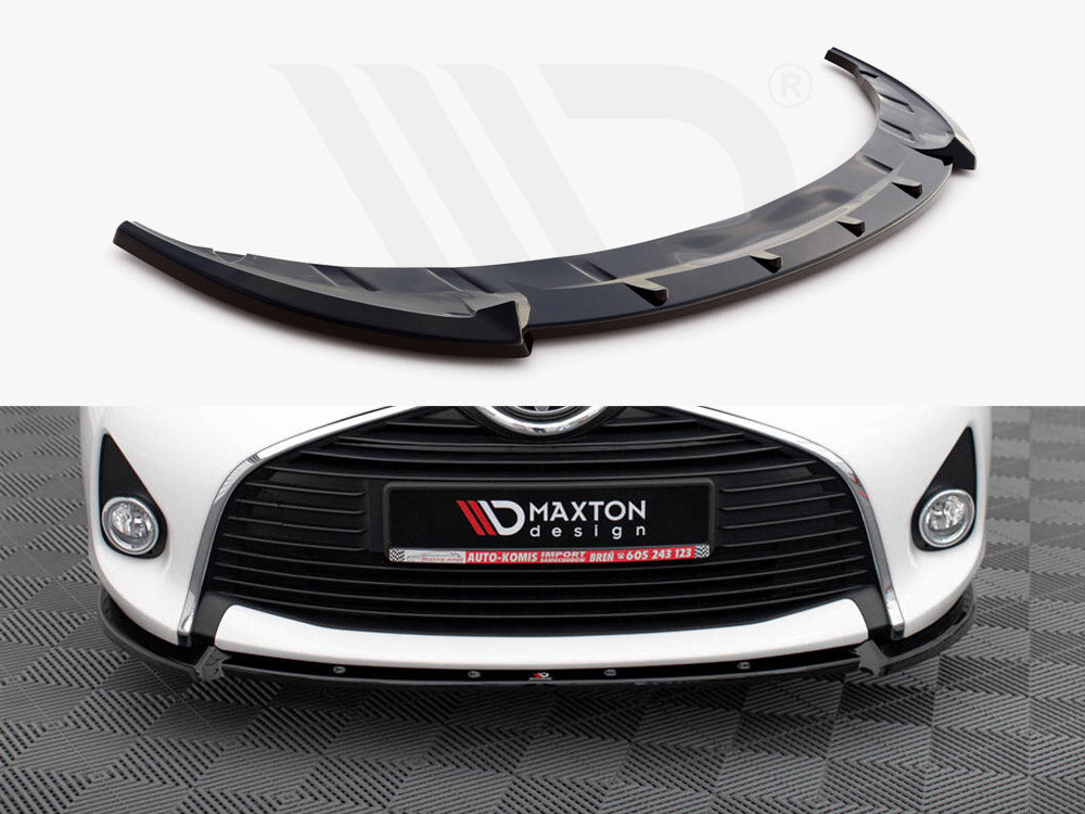 Front Splitter Toyota Yaris Mk3 Facelift - Wayside Performance 