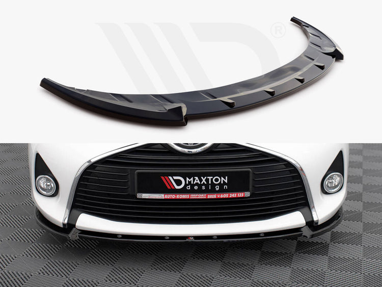 Front Splitter Toyota Yaris Mk3 Facelift - Wayside Performance 