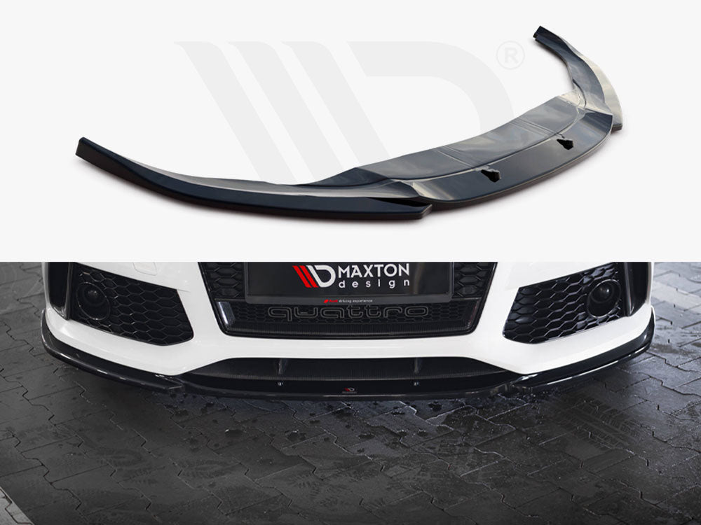 Front Splitter V.4 Audi RS7 C7 Facelift - Wayside Performance 