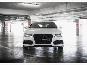 Front Splitter V.4 Audi RS7 C7 Facelift - Wayside Performance 