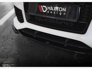 Front Splitter V.4 Audi RS7 C7 Facelift - Wayside Performance 