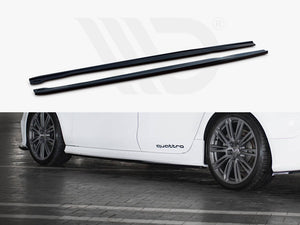 Side Skirts Diffusers V.2 Audi RS7 C7 Facelift - Wayside Performance 