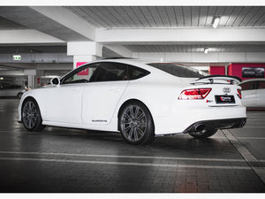 Side Skirts Diffusers V.2 Audi RS7 C7 Facelift - Wayside Performance 