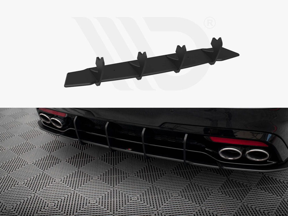Street PRO Rear Diffuser V.1 Kia Stinger GT-Line Mk1 - Wayside Performance 