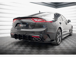 Street PRO Rear Diffuser V.1 Kia Stinger GT-Line Mk1 - Wayside Performance 