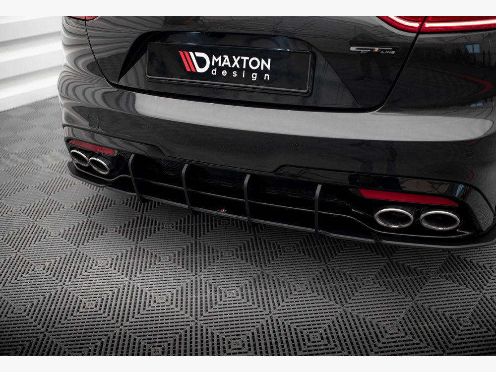 Street PRO Rear Diffuser V.1 Kia Stinger GT-Line Mk1 - Wayside Performance 