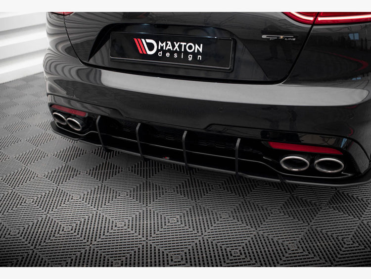 Street PRO Rear Diffuser V.1 Kia Stinger GT-Line Mk1 - Wayside Performance 