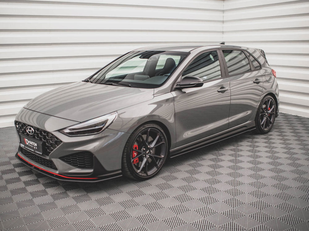 Street PRO Side Skirts Diffusers V.2 Hyundai I30 N Mk3 / Mk3 FL - Wayside Performance 