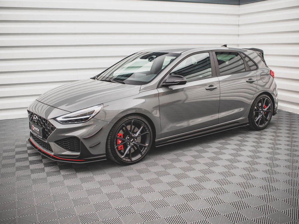 Street PRO Side Skirts Diffusers V.2 Hyundai I30 N Mk3 / Mk3 FL - Wayside Performance 