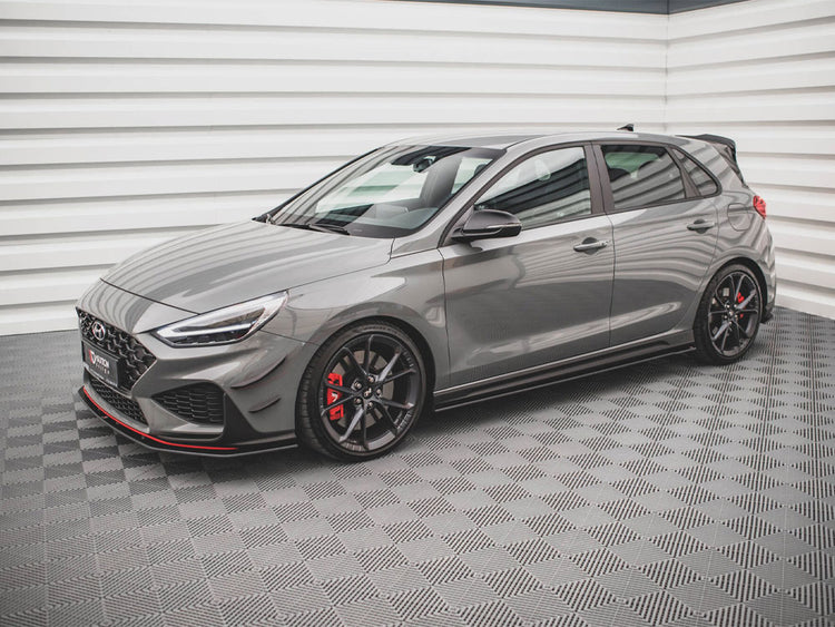 Street PRO Side Skirts Diffusers V.2 Hyundai I30 N Mk3 / Mk3 FL - Wayside Performance 