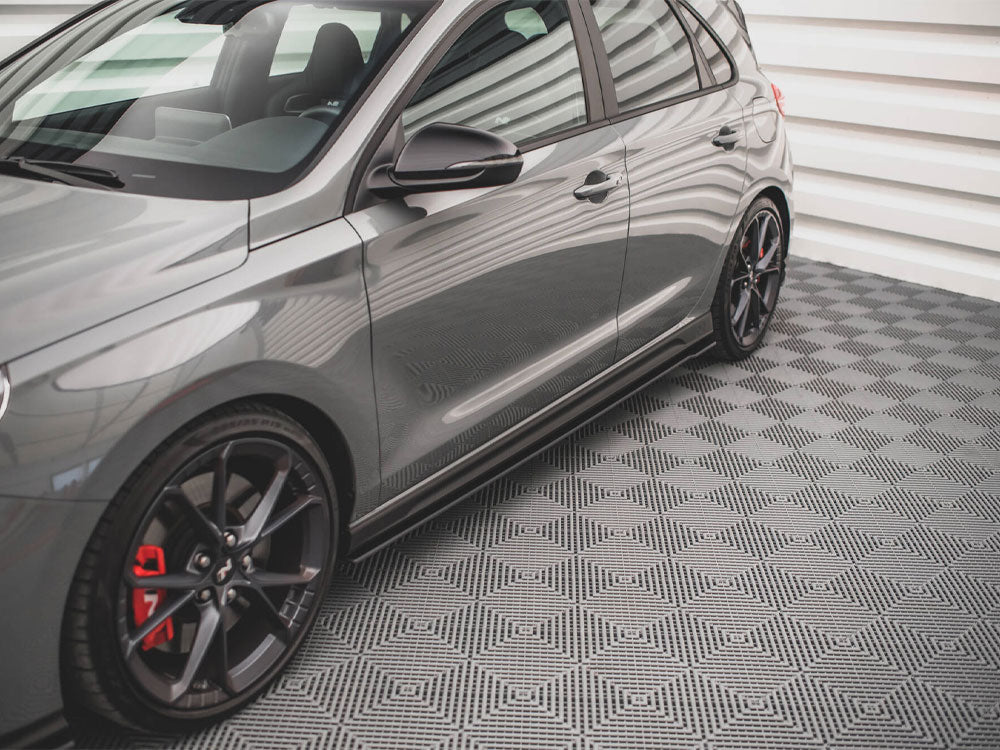 Street PRO Side Skirts Diffusers V.2 Hyundai I30 N Mk3 / Mk3 FL - Wayside Performance 