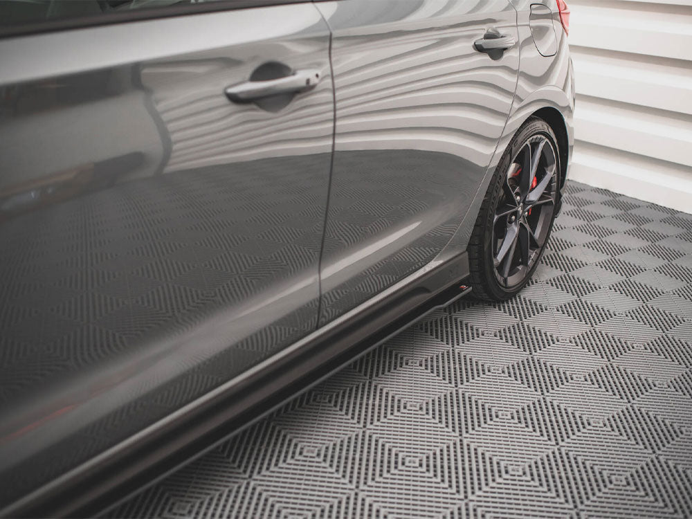 Street PRO Side Skirts Diffusers V.2 Hyundai I30 N Mk3 / Mk3 FL - Wayside Performance 