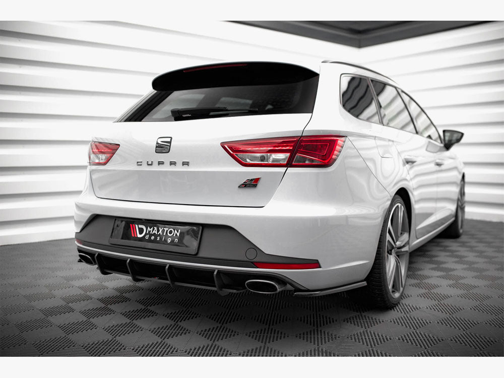 Rear Side Splitters V.1 Seat Leon Cupra Sportstourer Mk3 - Wayside Performance 