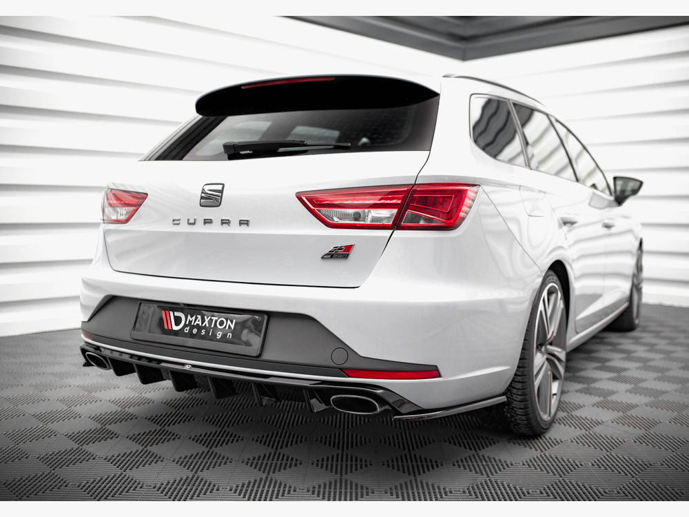 Rear Side Splitters V.2 Seat Leon Cupra Sportstourer Mk3 - Wayside Performance 