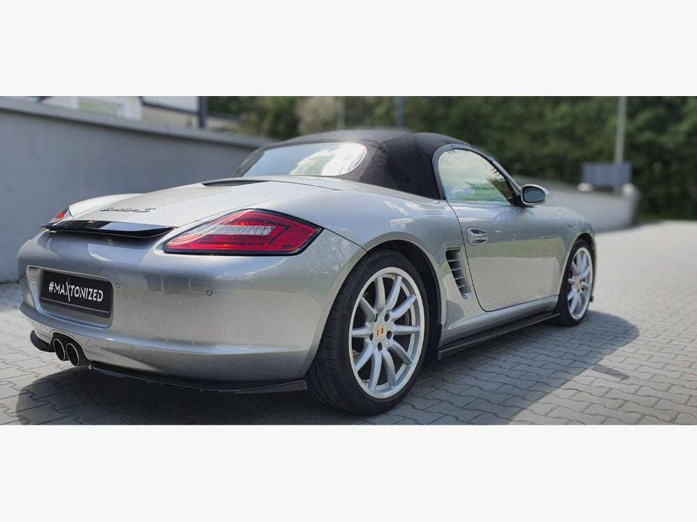 Rear Side Splitters Porsche Boxster 987 - Wayside Performance 
