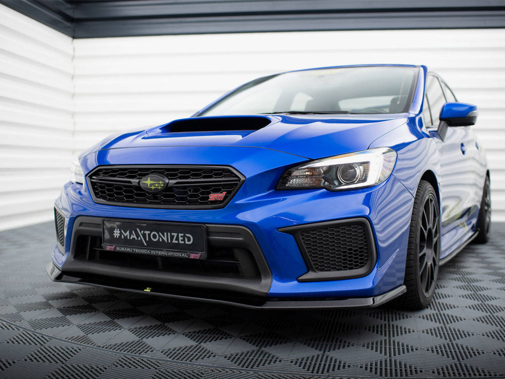 Front Splitter V.1 Subaru WRX STI Mk1 Facelift - Wayside Performance 